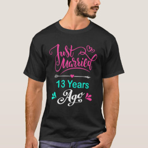 13. Hochzeitstag, der zu Ihm und H passt T-Shirt