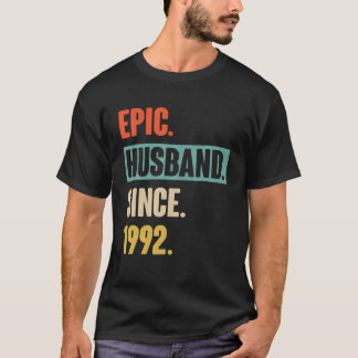 13. Hochzeitstipendium für seinen epischen Ehemann T-Shirt