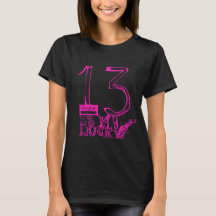 13 ist mein Glückszahl-T - Shirt