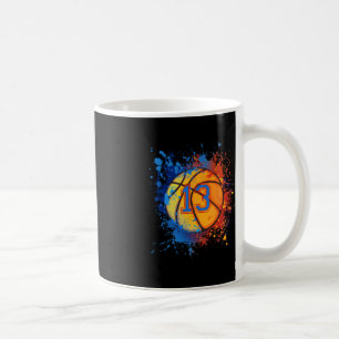 13 Jahre alt 13. Geburtstag Basketball Geschenk fü Kaffeetasse