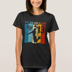 13 Jahre alt Bysketbyll 13. Geburtstag Junge T-Shirt