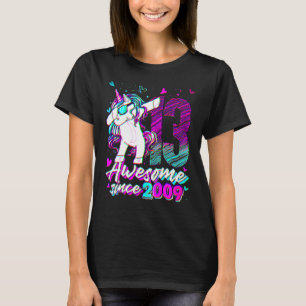 13 Jahre alt Einhorn Dabbing 13. Geburtstag Einhor T-Shirt