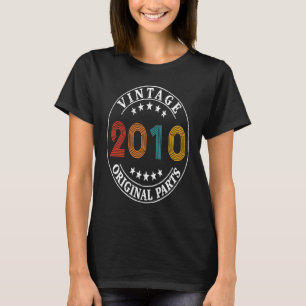 13 Jahre alt Retro Vintag 2010 13. Geburtstag 1 T-Shirt