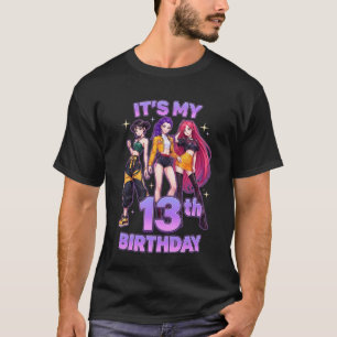 13 Jahre alte Geburtstags K-Pop Kinder 13. Geburts T-Shirt