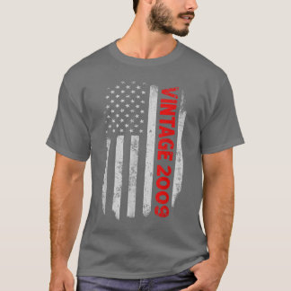 13 Jahre alte Geschenke Vintag 2009 amerikanische  T-Shirt