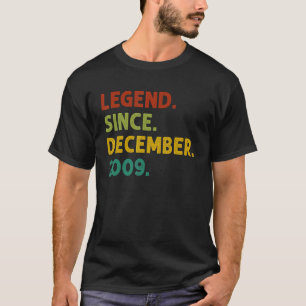 13 Jahre alte Legende Seit Dezember 2009 13. Gebur T-Shirt