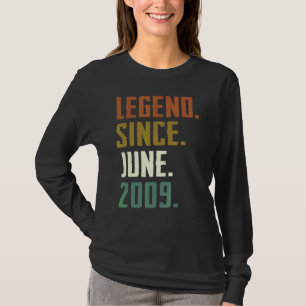 13 Jahre alte Legende Seit Juni 2009 13. Geburtsta T-Shirt