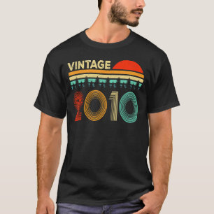 13 Jahre alte Vintage 2010 13. Geburtstag Retro T-Shirt