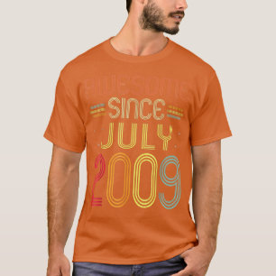 13 Jahre alter Witz Phantastisch seit Juli 2009 13 T-Shirt