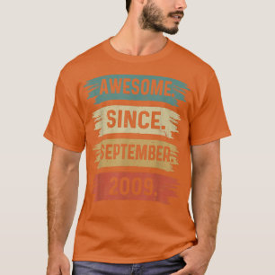 13 Jahre alter Witz Phantastisch seit September 20 T-Shirt