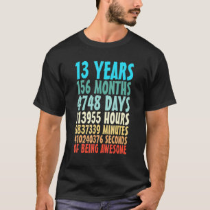 13 Jahre Phantastisch, 13 Jahre alt, 13. Geburtsta T-Shirt