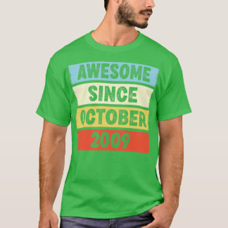 13 Jahre Phantastisch seit Oktober 2009 13. Geburt T-Shirt