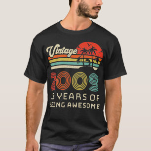 13 Jahre Vintager Geburtstag 2009 13 Geburtstagste T-Shirt