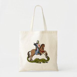 13. Jahrhundert Saint George und der Drache Tragetasche