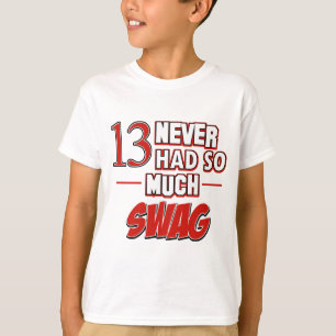 13. jährige Geburtstagsentwürfe T-Shirt