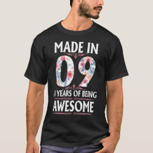 13-jähriges Teen Girl Geboren im Jahr 2009 13. Geb T-Shirt