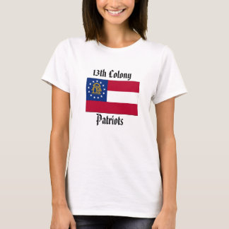 13. Kolonien-Patrioten - Damen angepasst T-Shirt