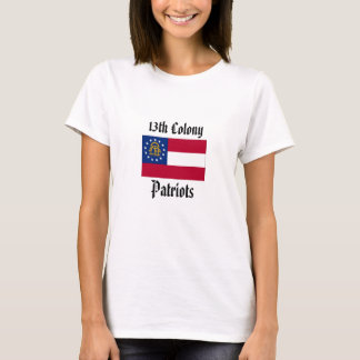 13. Kolonien-Patrioten - Frauen angepasst T-Shirt