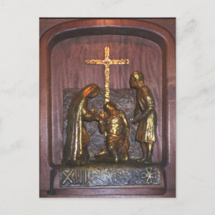 13. Kreuzbahnhof Postkarte