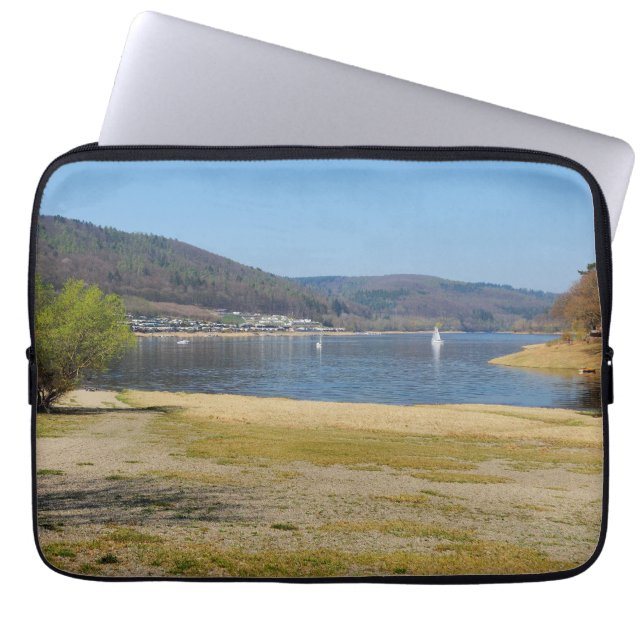 13" Laptoptasche Edersee am Rehbach Laptopschutzhülle (Vorderseite)