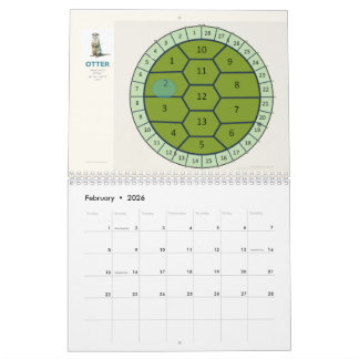13-Mond-Schildkröten-Kalender 2026 | Mondphasen &  Kalender