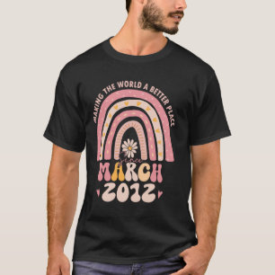 13. Retro März 2012 13. Geburtstag für Frauen T-Shirt