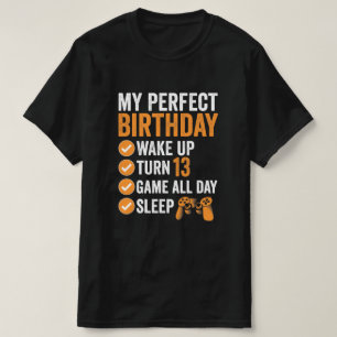 13. Runde 13 Mein perfekter Geburtstag Gaming T-Shirt
