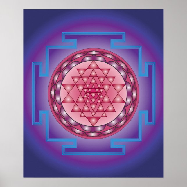 13 SRI YANTRA - SANKTUÄR POSTER (Vorne)