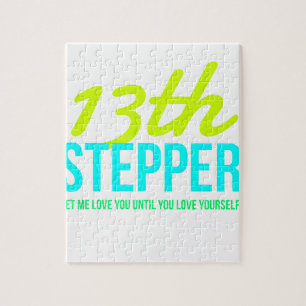 13. Step Sobriety Fellowship Erholung Puzzle