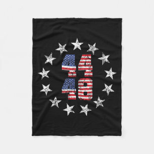 13-Sterne Betsy Ross 44-48 Obama Für Präsident 28 Fleecedecke
