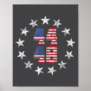 13-Sterne Betsy Ross 44-48 Obama Für Präsident 28 Poster