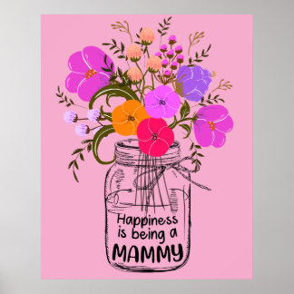 13 Süße Frauen Mama Glück Ist Ein Mamilein Poster
