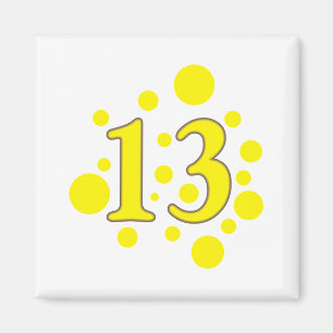 13-Thirteen Magnet