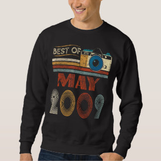 13 Vintager Geburtstag 13 Jahre alt Best of May 20 Sweatshirt