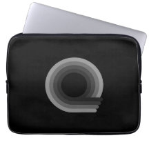 13-Zoll-Neopren-Notebook-Sieb mit X-Ray-QBD-Logo
