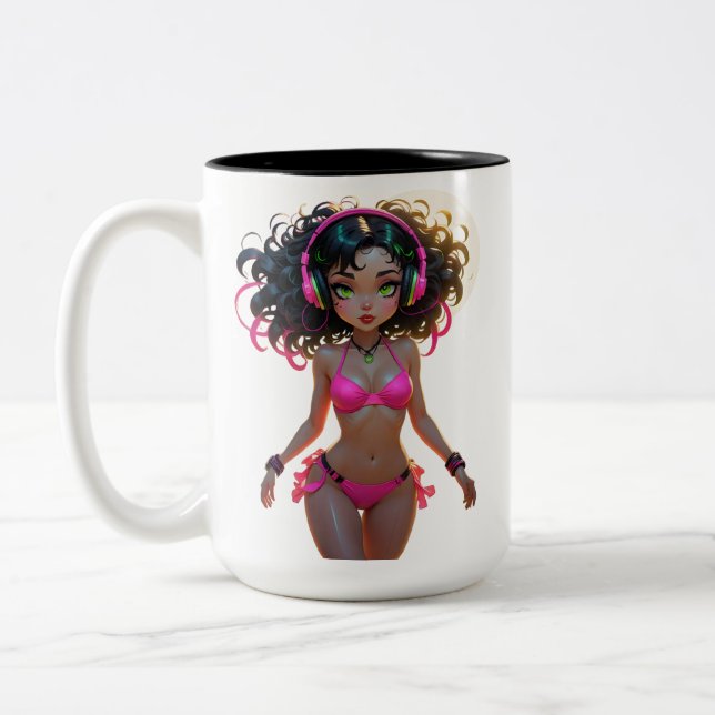 13A Dollz von: Svace - Serie 01 Zweifarbige Tasse (Links)