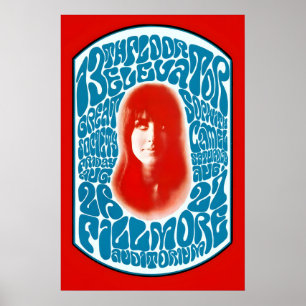 13th Floor Elevator 1966 Konzertposter 1 Poster