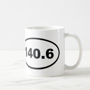 140,6 Meilen Triathlon Tasse