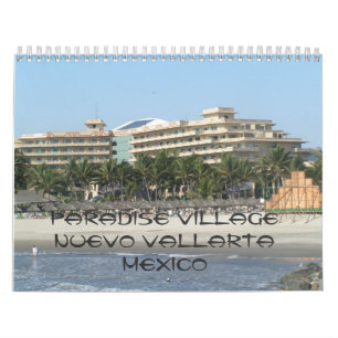 141, Paradies-Dorf Nuevo Vallarta Mexiko Kalender