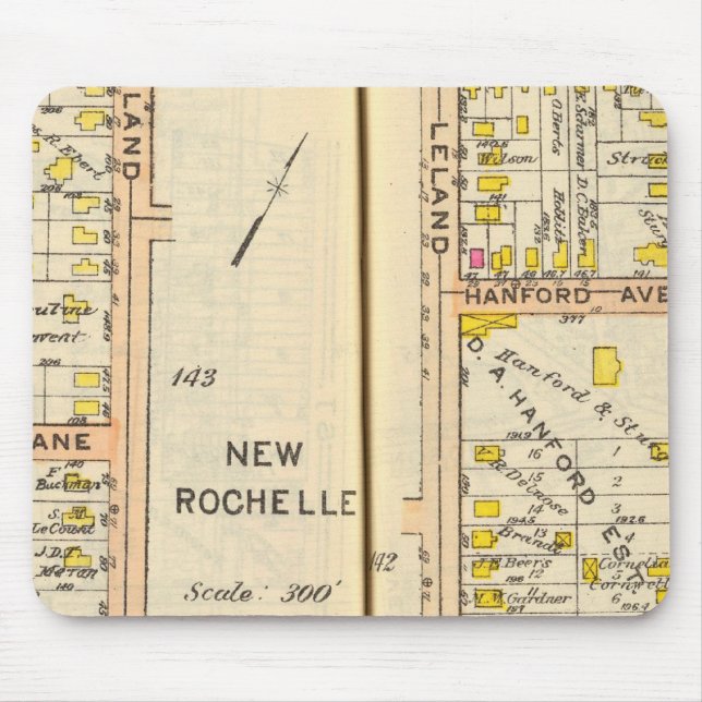 142143 New Rochelle Mousepad (Vorne)