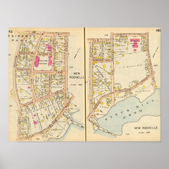 142143 New Rochelle Poster (Vorne)