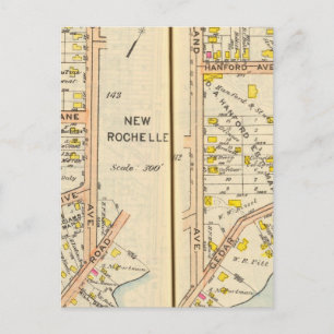 142143 New Rochelle Postkarte