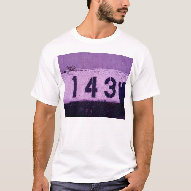 143 = i-Liebe Sie T-Shirt (Vorderseite)