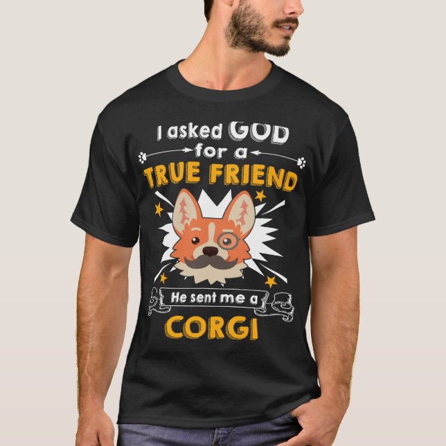 144 er schickte mir ein Corgi T-Shirt (Vorderseite)
