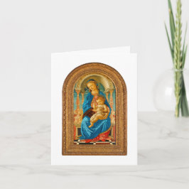 1470 Botticelli Madonna mit Kind auf dem Thron Karte