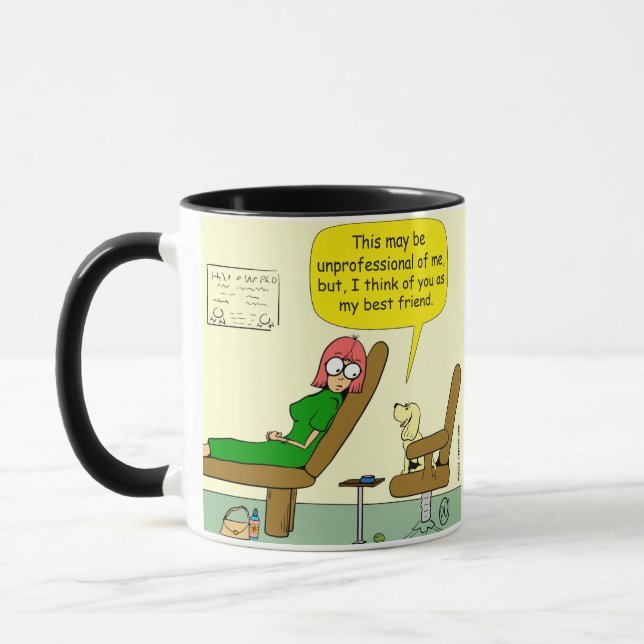 1489 Mein bester Cartoon Tasse (Links)