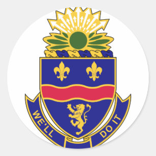 148. Infanterie-Regiment - Wir machen es Runder Aufkleber