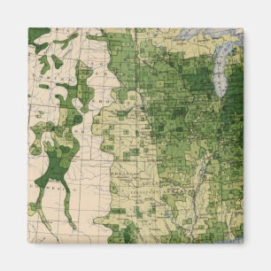 148 Schafe/Quadratmeilen Magnet