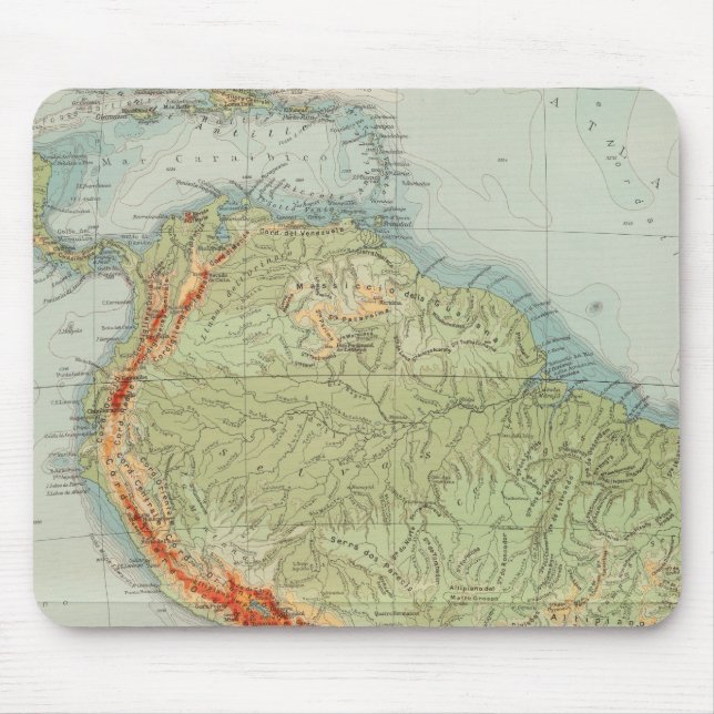 14950 Südamerika Mousepad (Vorne)