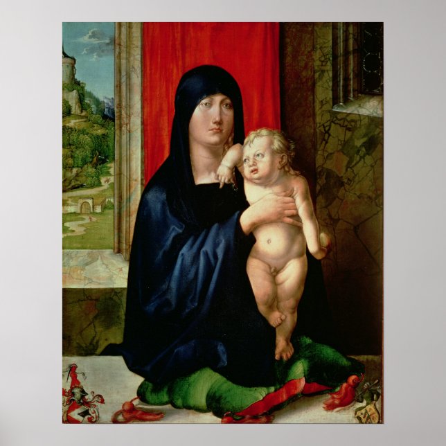 1496-99, Madonna und Kind Poster (Vorne)